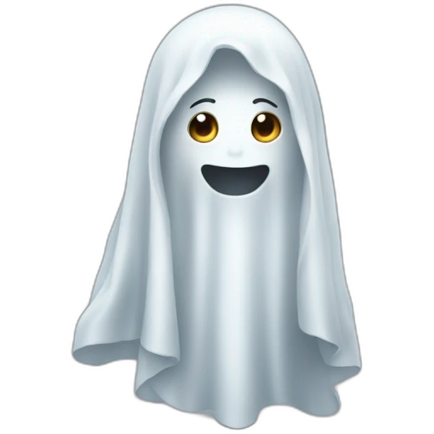 ghost cute child emoji