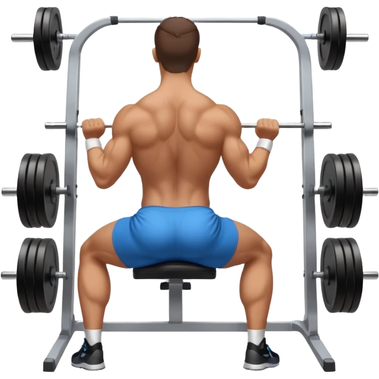 guy working out glutes with shirt on from the backwith machine  emoji