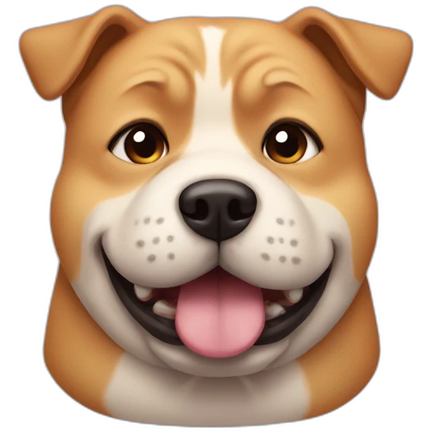 Fat dog emoji
