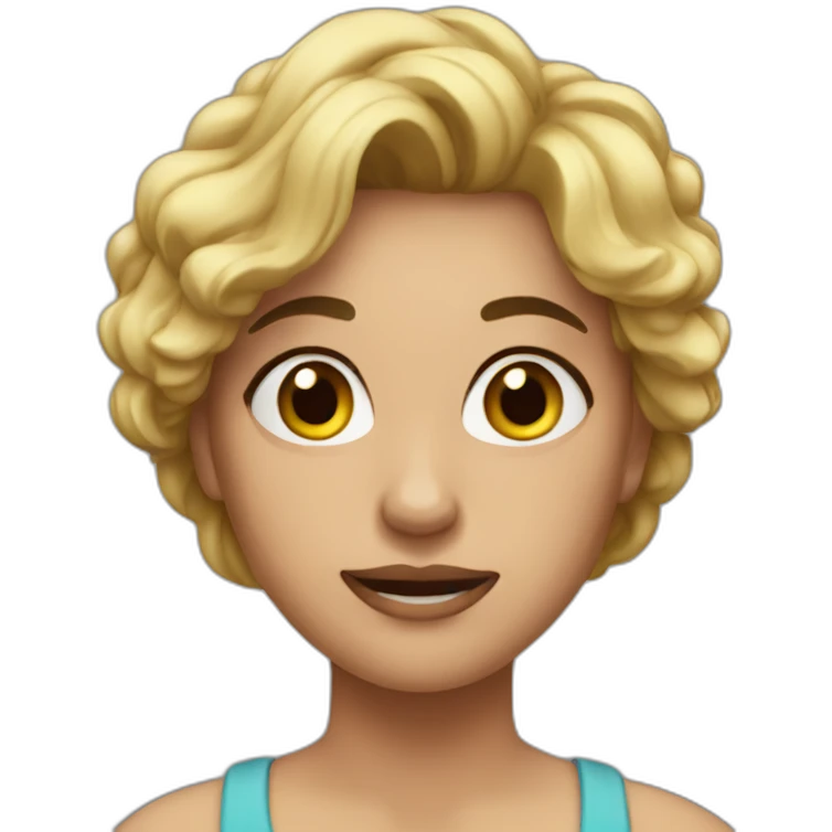 woman muscoli emoji