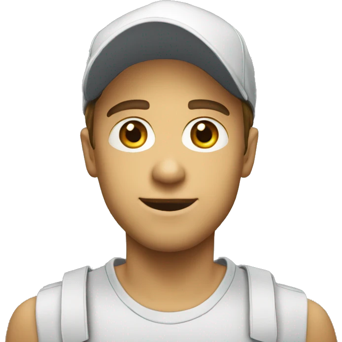 white cis courier emoji