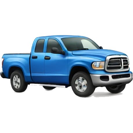 Blue book with a truck on the cover  emoji