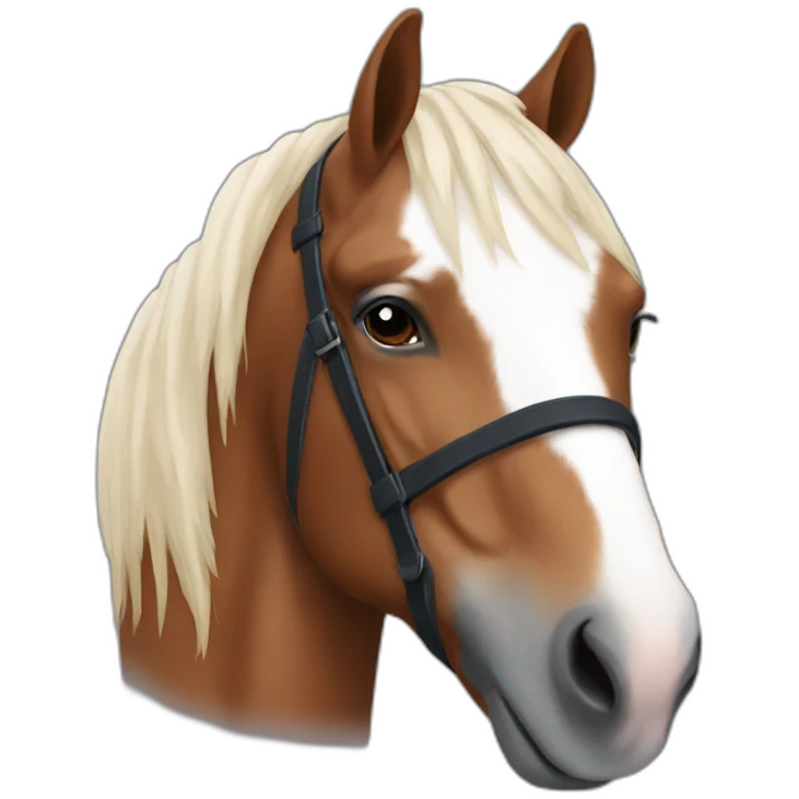 Emmanuel macro horse emoji