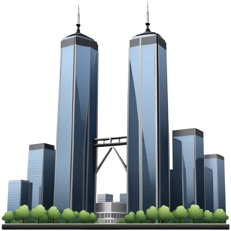Twin towers  emoji