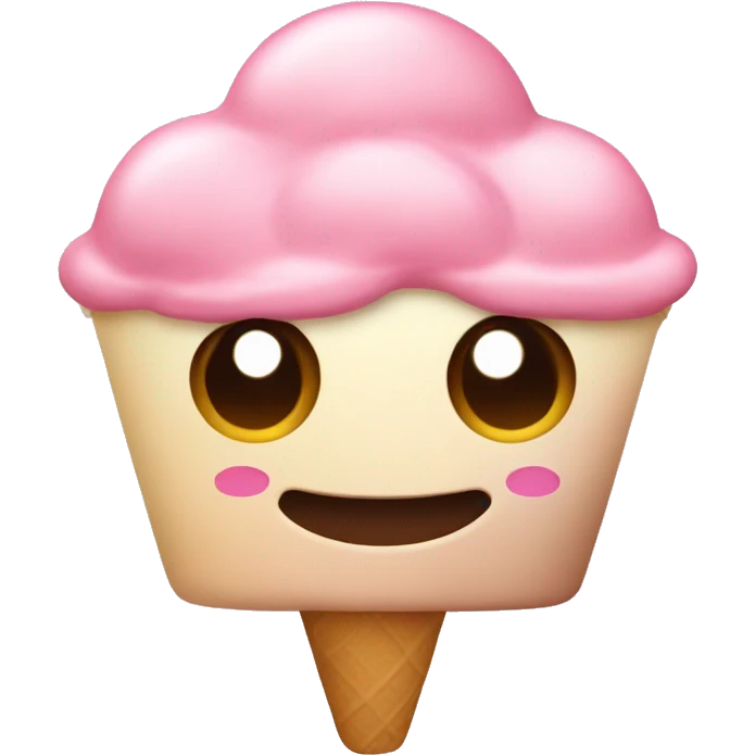 Neapolitan ice cream emoji