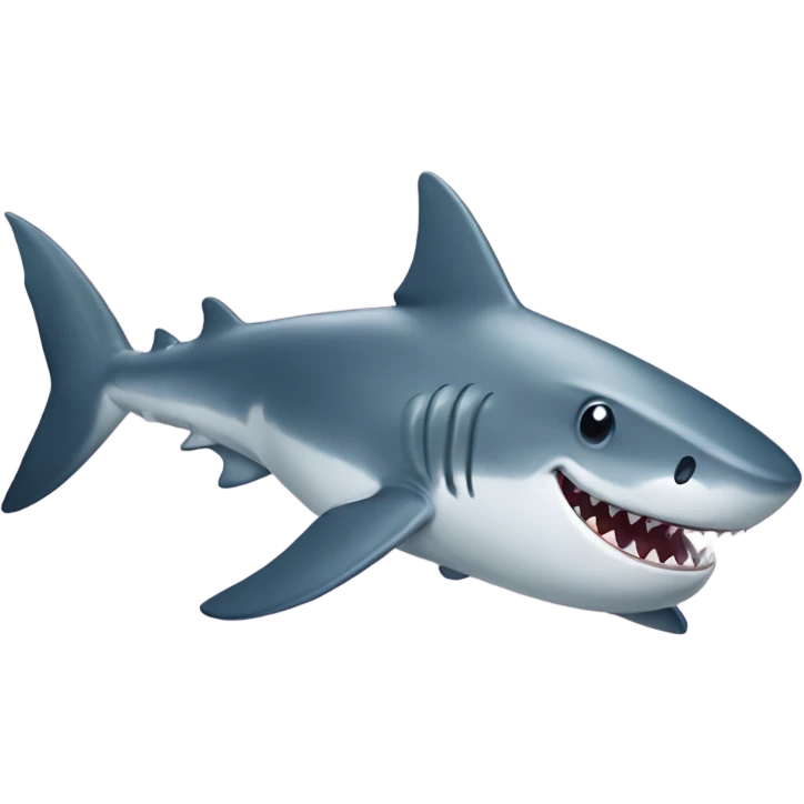 Jeff the shark emoji