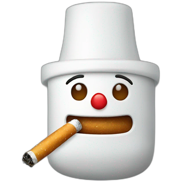 bonhomme cigarette emoji