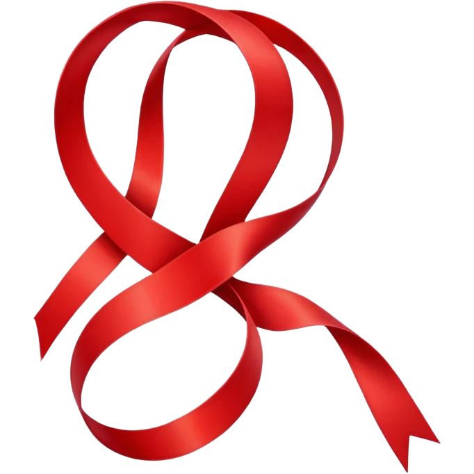 Lazo rojo emoji