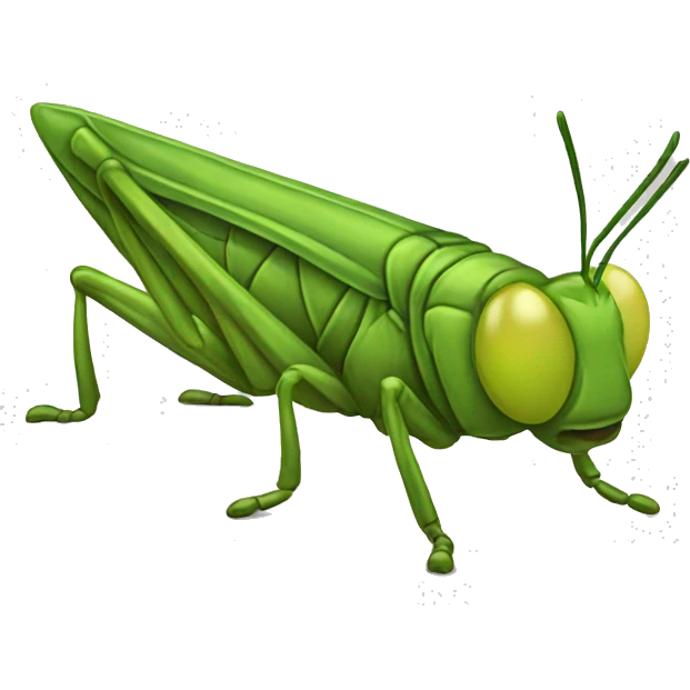 Human grasshopper  emoji