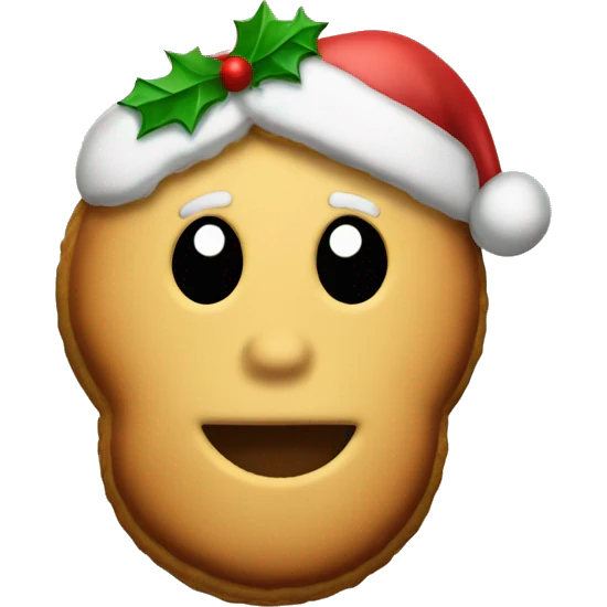 galleta de navidad emoji