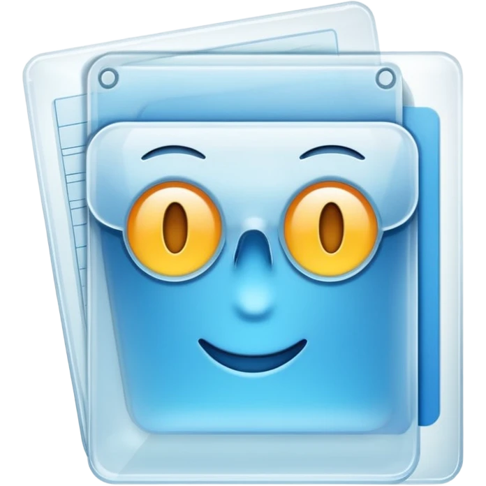 Punched pockets for documents  emoji