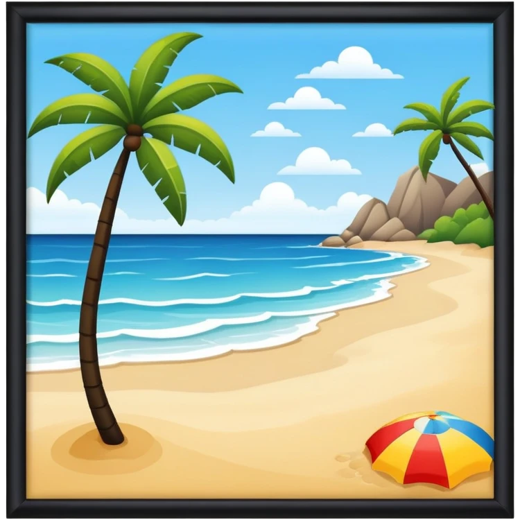 beach emoji