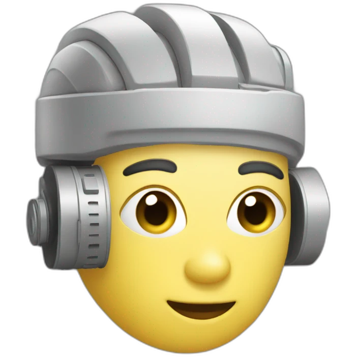 Caméra with à brain emoji