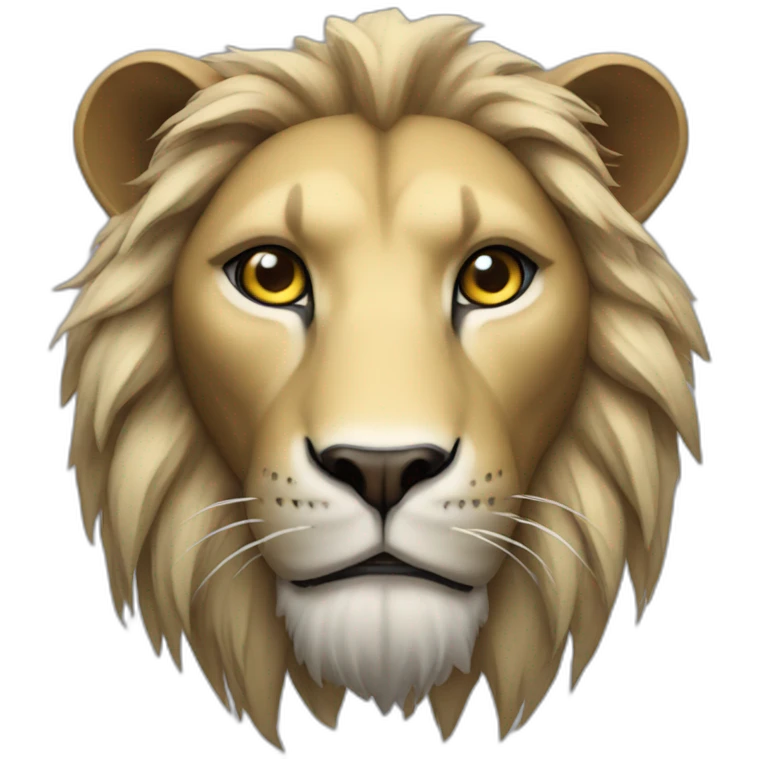 robotic lion emoji
