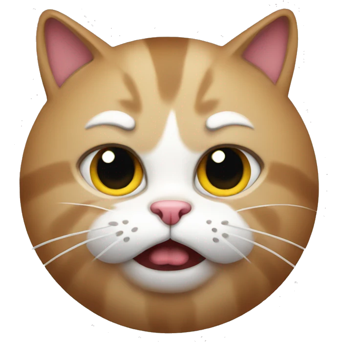 Cat that is mad  emoji