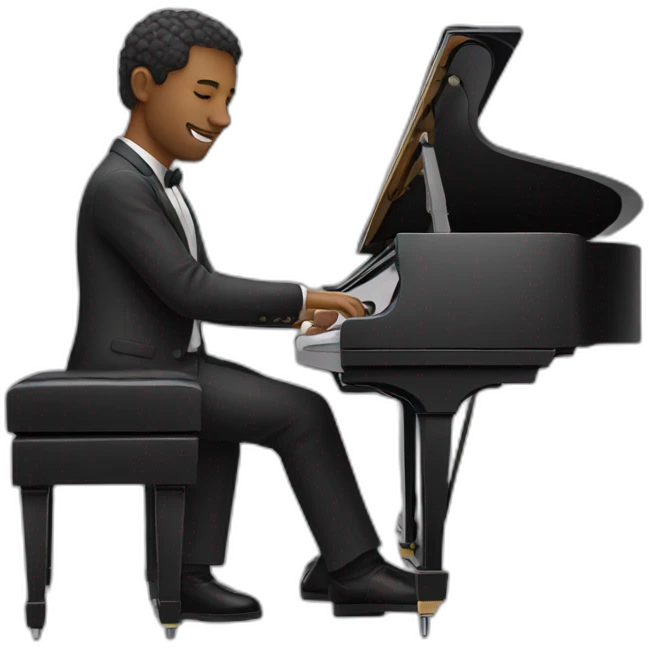 pianist player emoji