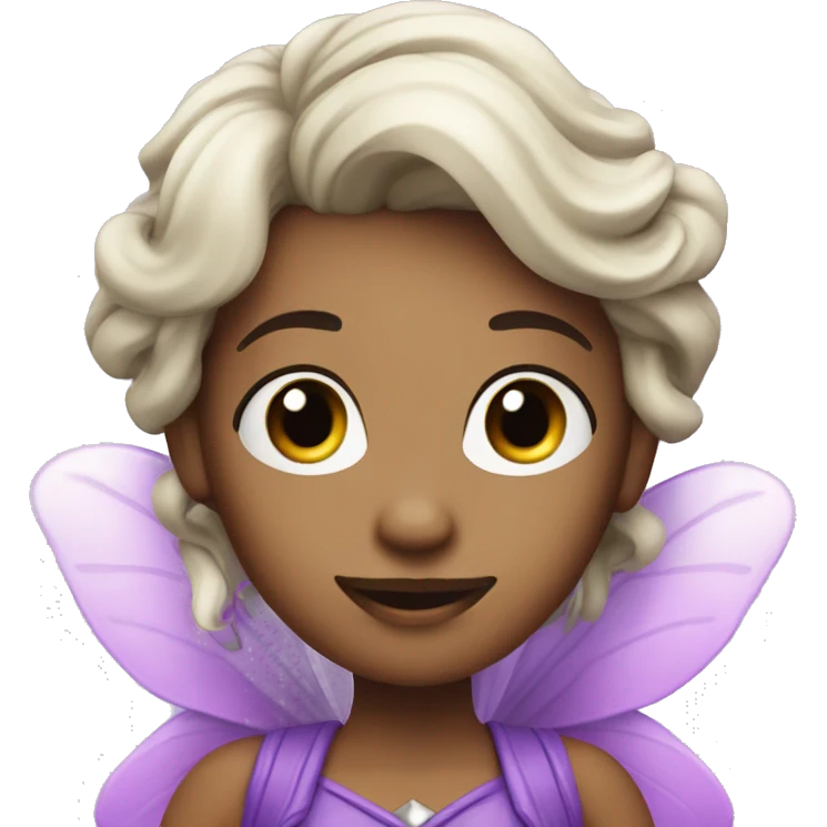create a fairy in purple colors that saves youtube channels and her name SubSub
 emoji