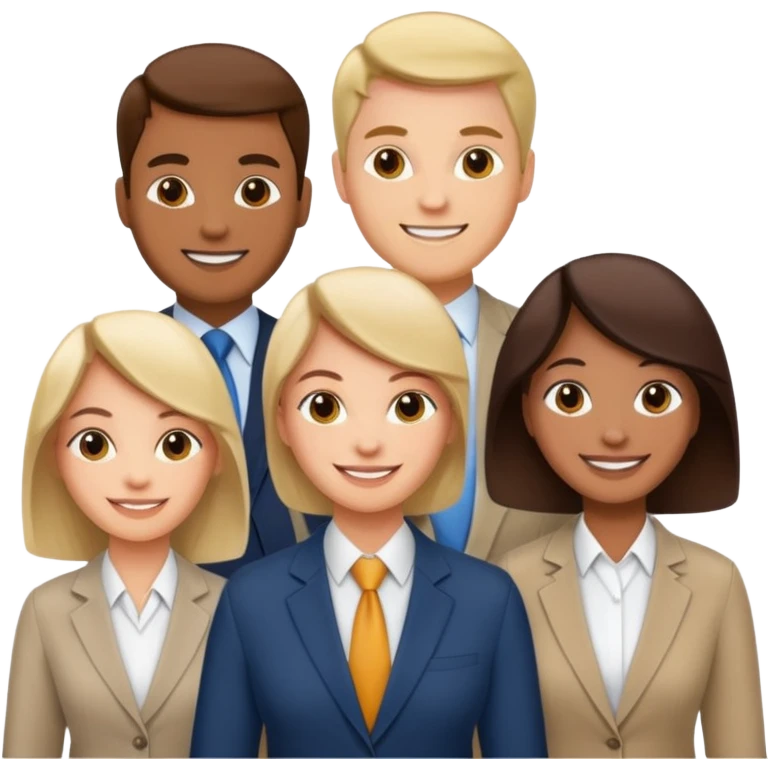 corporate social responsibility for large enterprise team but not wearing formal emoji