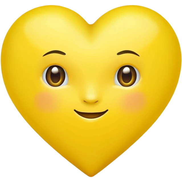 Make a lemon heart emoji