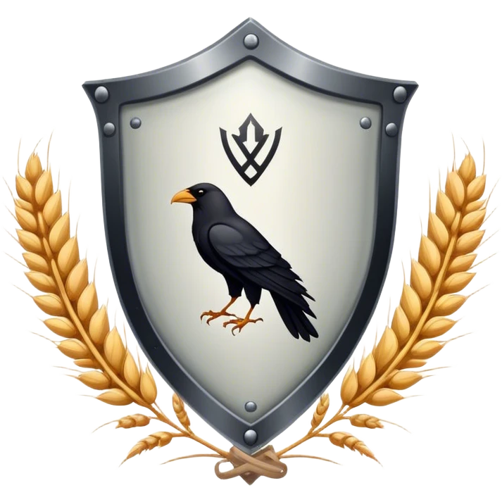 weat and crow runic blason shield emoji