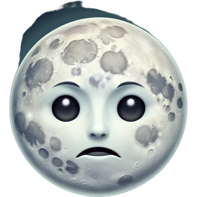 ☹️🌙 emoji