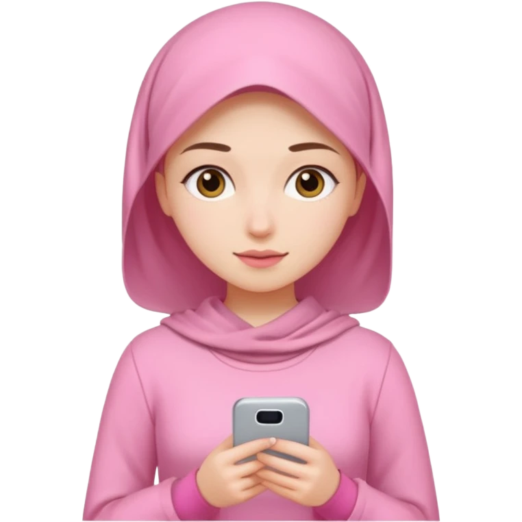 کار های روزانه زنانه صورتی بدون حجاب  emoji