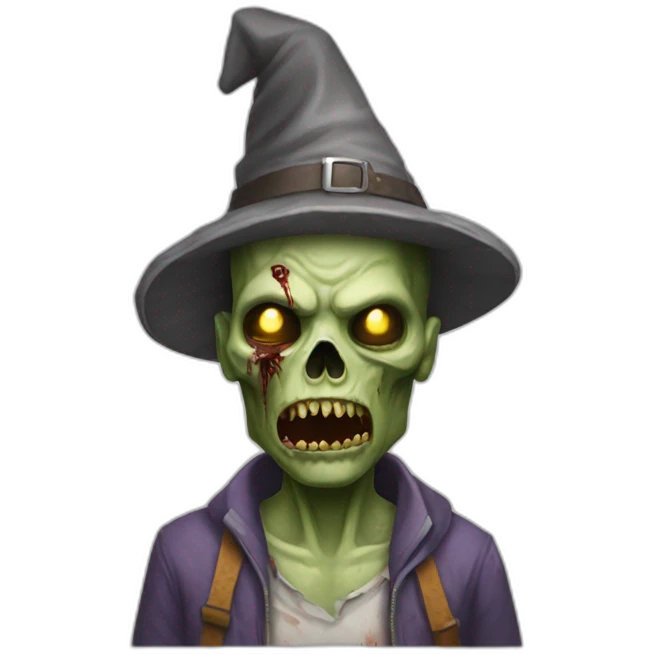Conejo zombie emoji
