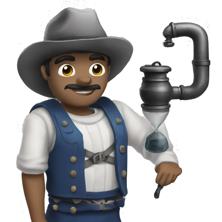 Bandy and the ink machine emoji