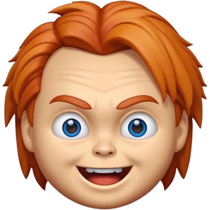 Un emojin de chuky emoji