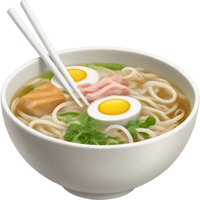 Bowl on pho emoji