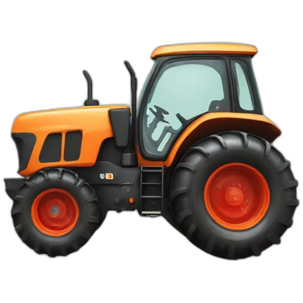 mini tractor emoji