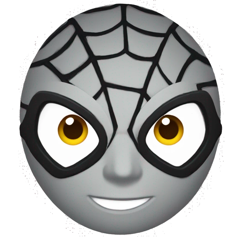 Spiderman-mask emoji