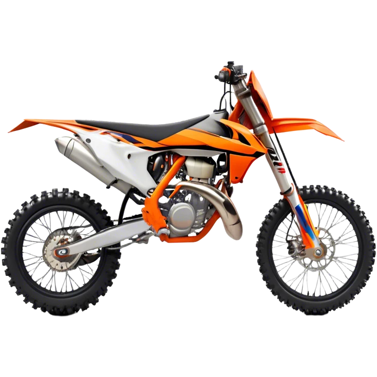 KTM Dirtbike - KTM 250 SX (Model Year: 2021) (Iconic colour: Orange) emoji