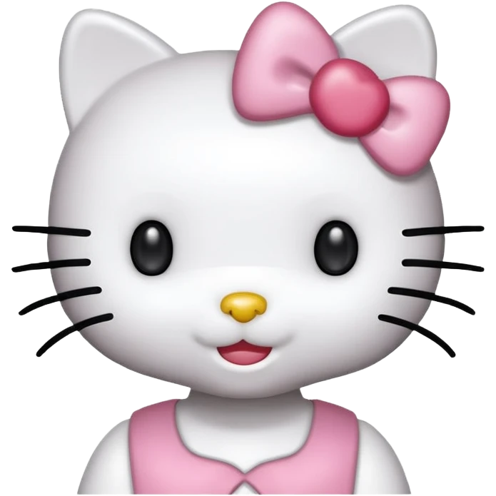 Una hello kitty  emoji