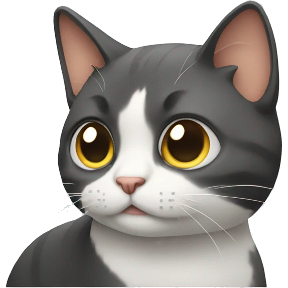 cat thinking emoji