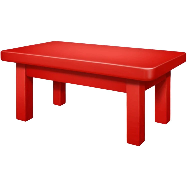 Red table emoji
