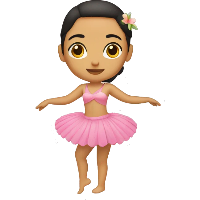 bailarina tahitiana emoji
