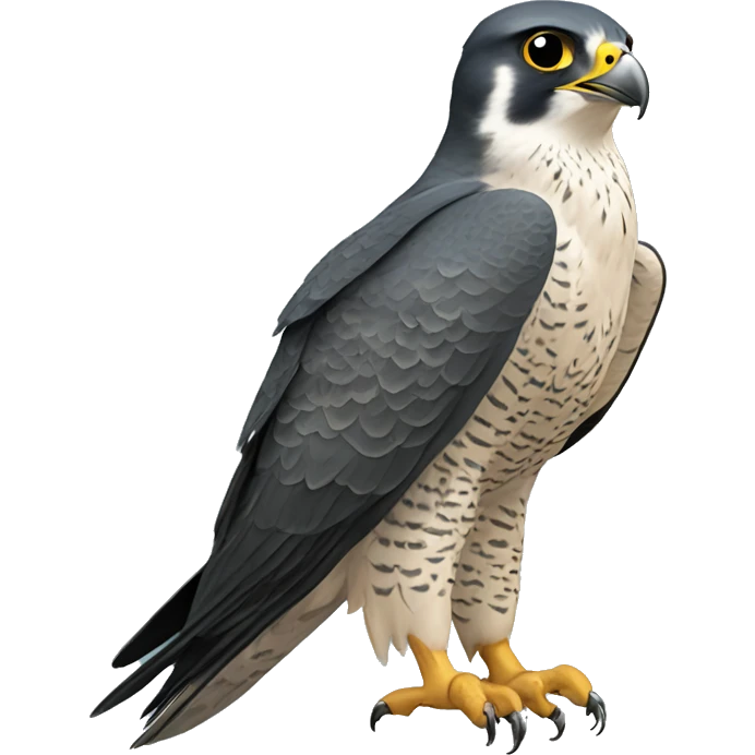 peregrine falcon  emoji