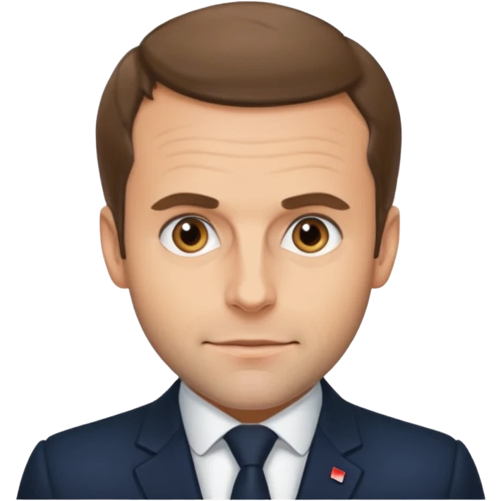 Emanuel Macron  emoji