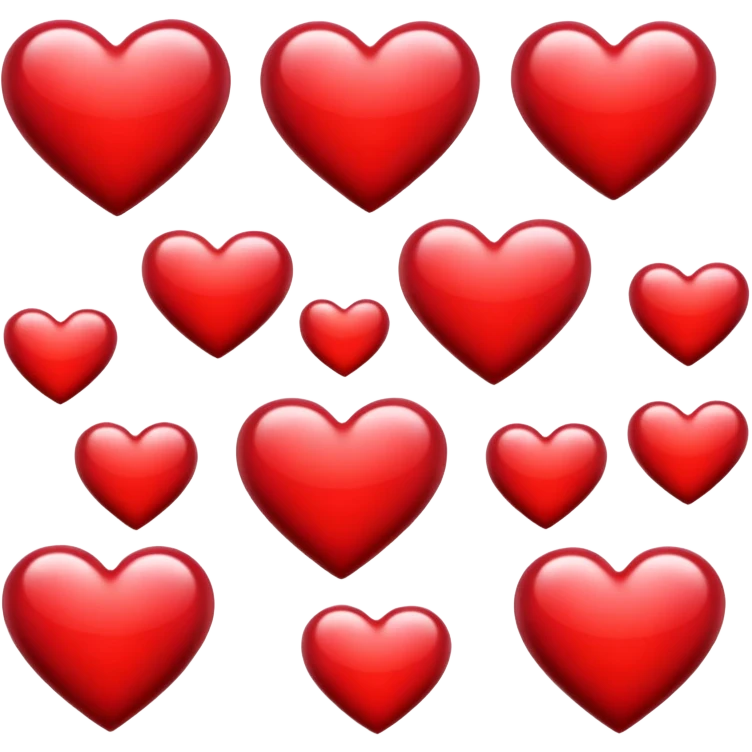 Hearts emoji