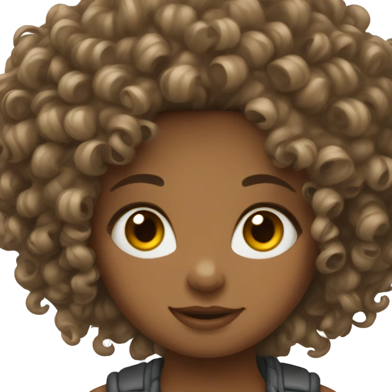 Curly Girl emoji