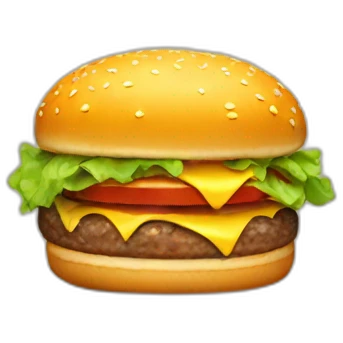 Hamburger emoji