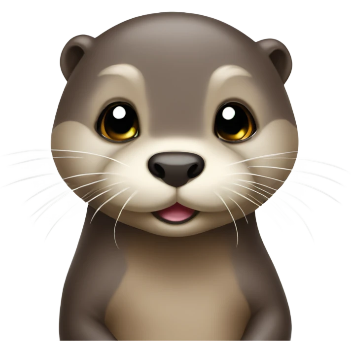 A cute little otter  emoji