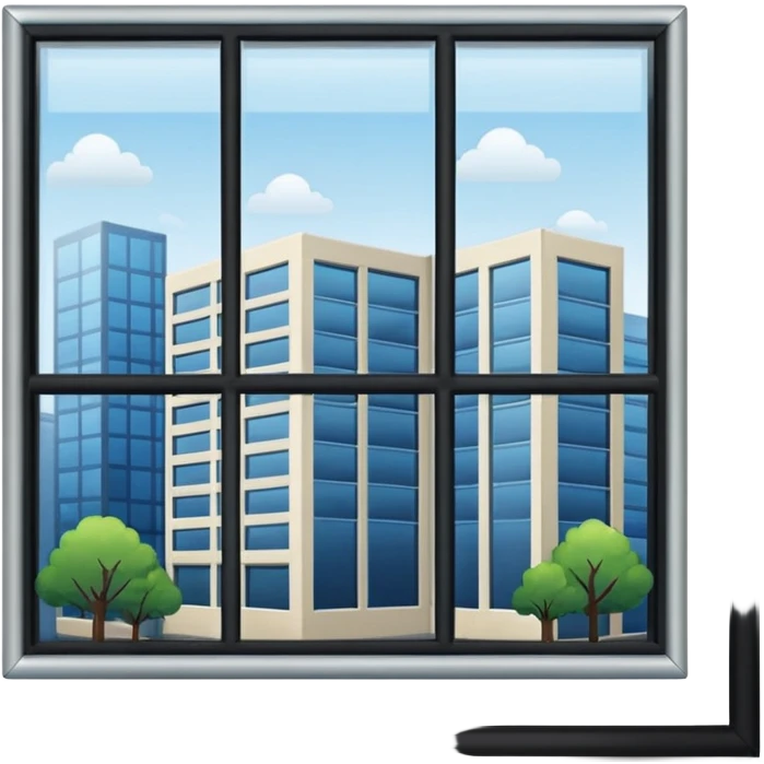 office window emoji