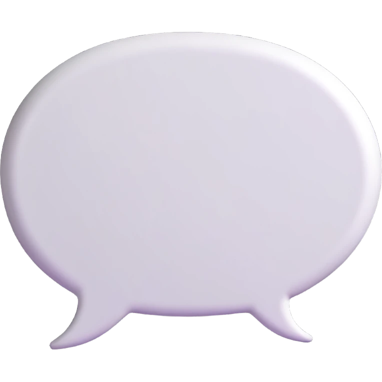 speech bubble emoji