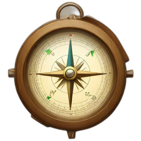 compass tracker emoji