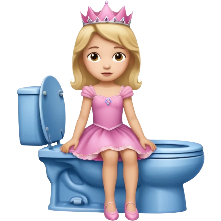 Toilet princess emoji