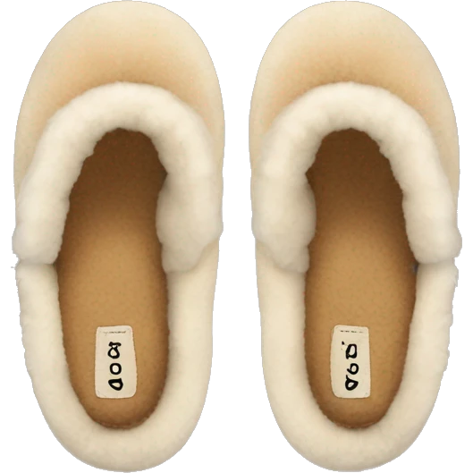 ugg slippers emoji