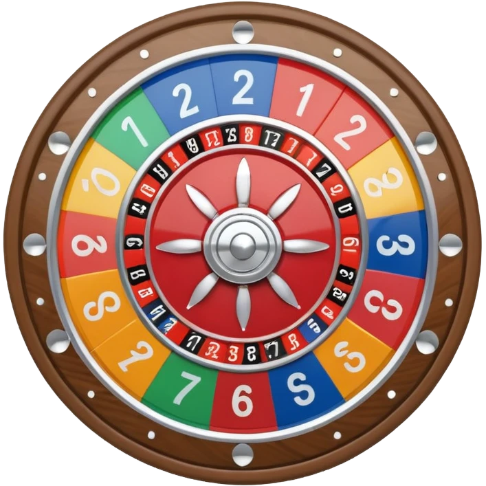 kid friendly roulette wheel spinner emoji