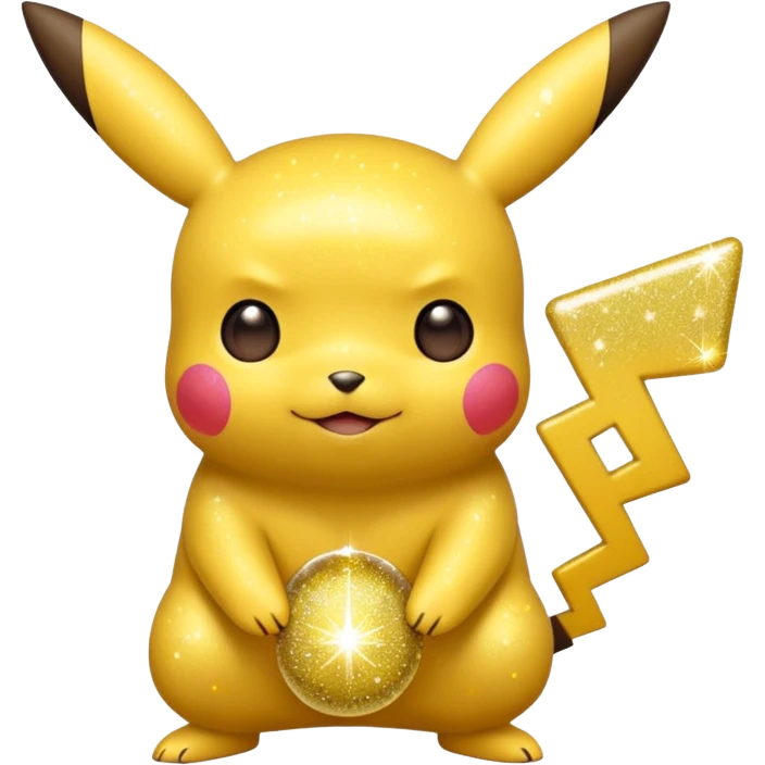 glitter pokemon pikachu emoji